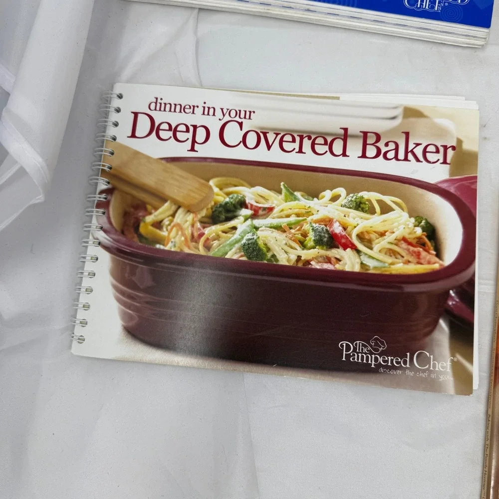 The Pampered Chef tools cooking